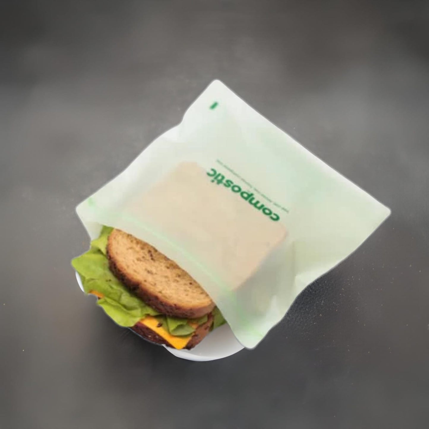 Bolsas herméticas reutilizables con cierre | Compostables