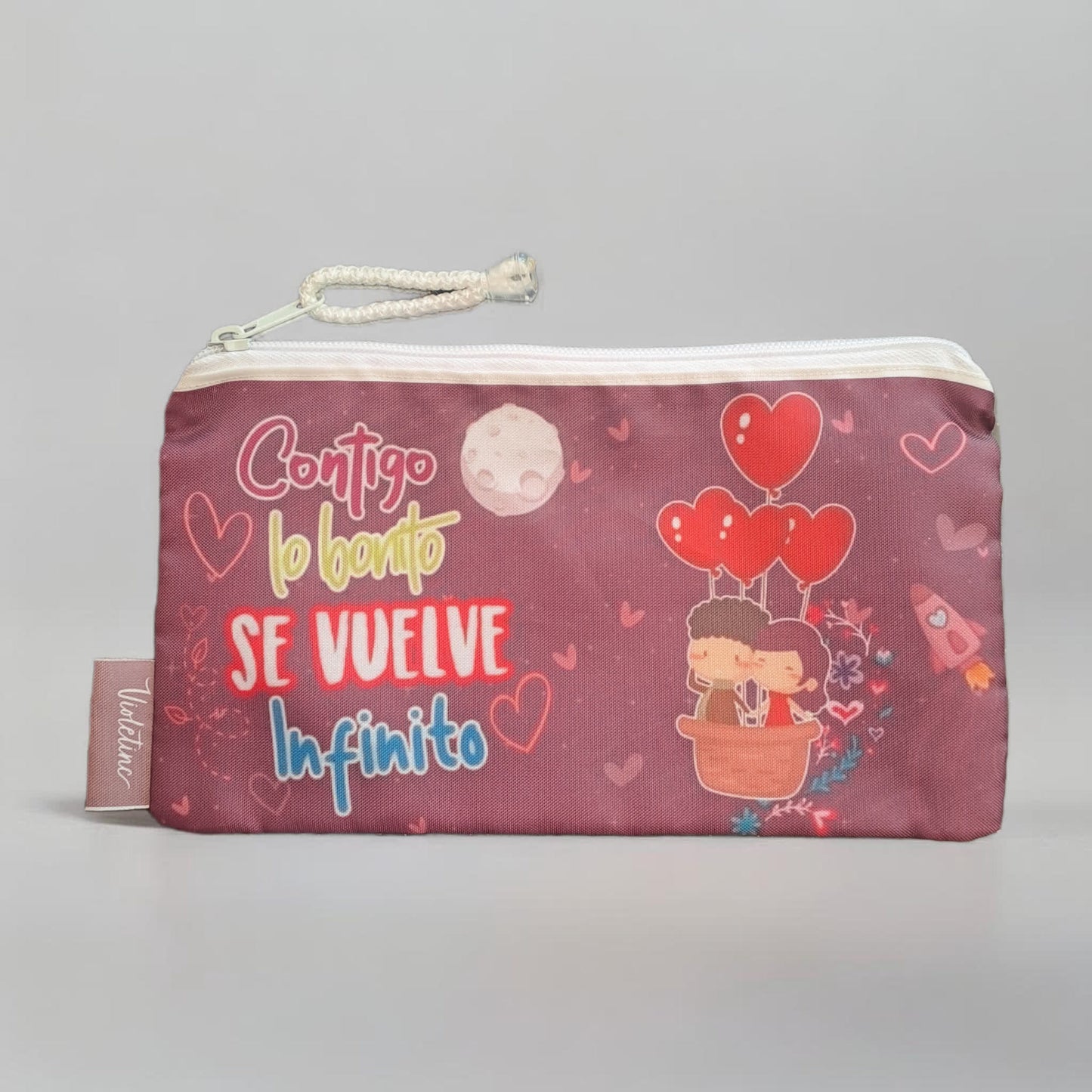 Estuches / cosmetiqueros básicos con diseños