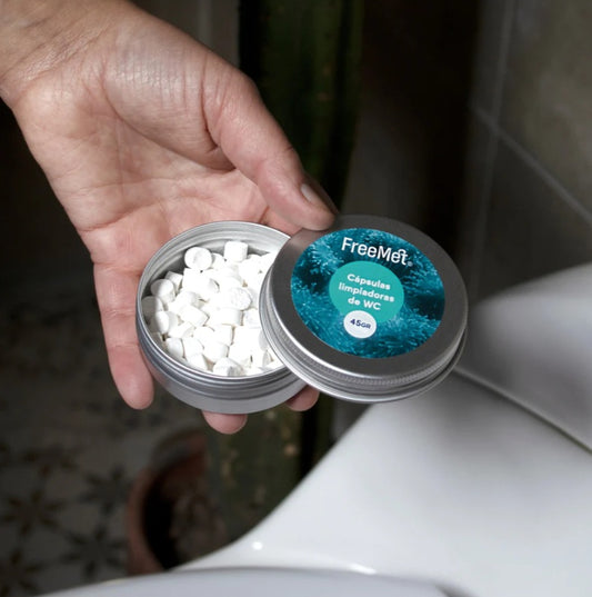 Limpiador de WC en cápsulas FreeMet 45gr. 90 cápsulas