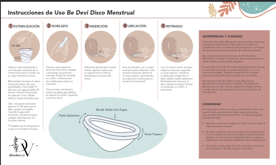 Disco menstrual