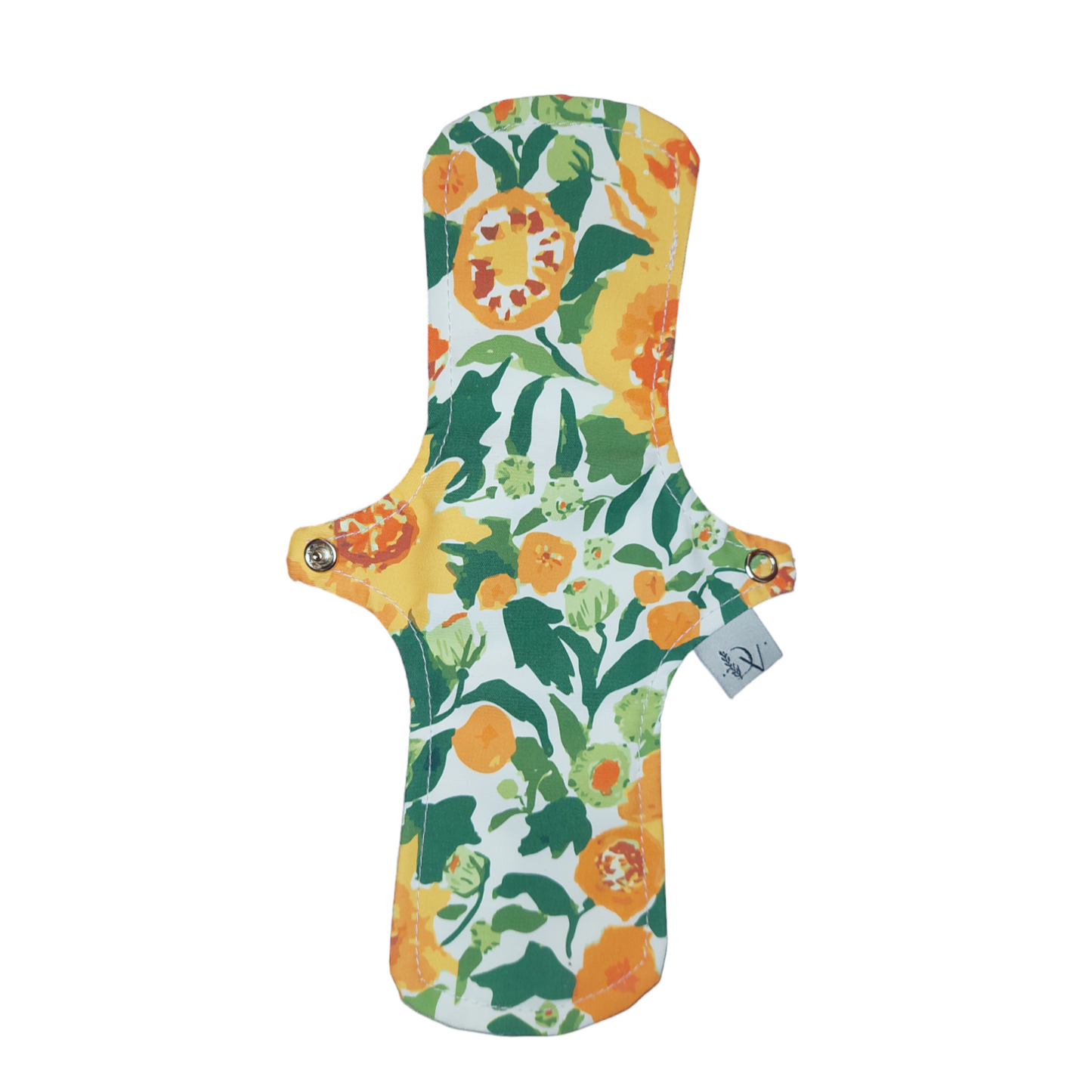 Pack menstruación consciente: Toallita reutilizable nocturna + jabón textil + bolsa impermeable + cinta de colgar