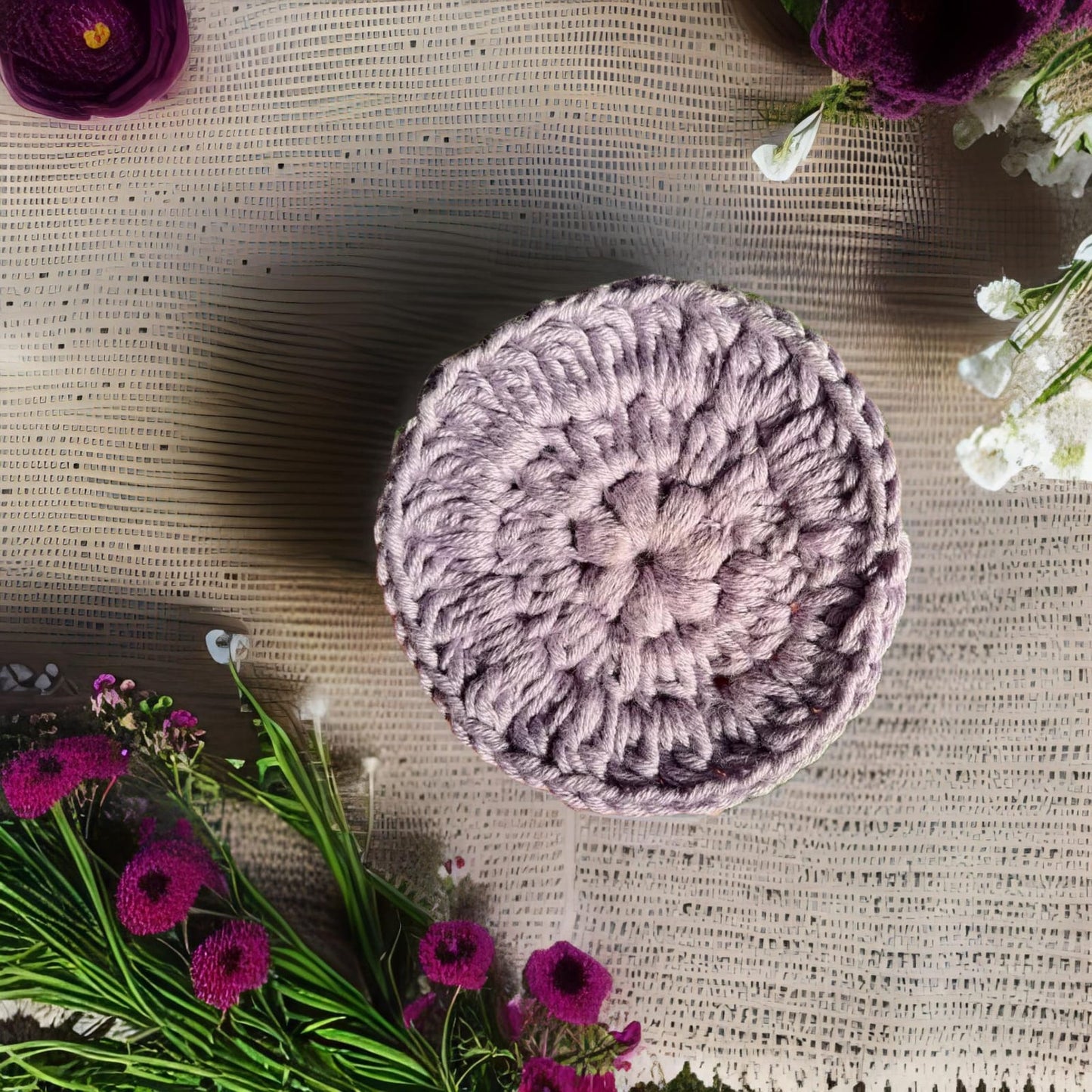 Pétalos desmaquillantes crochet