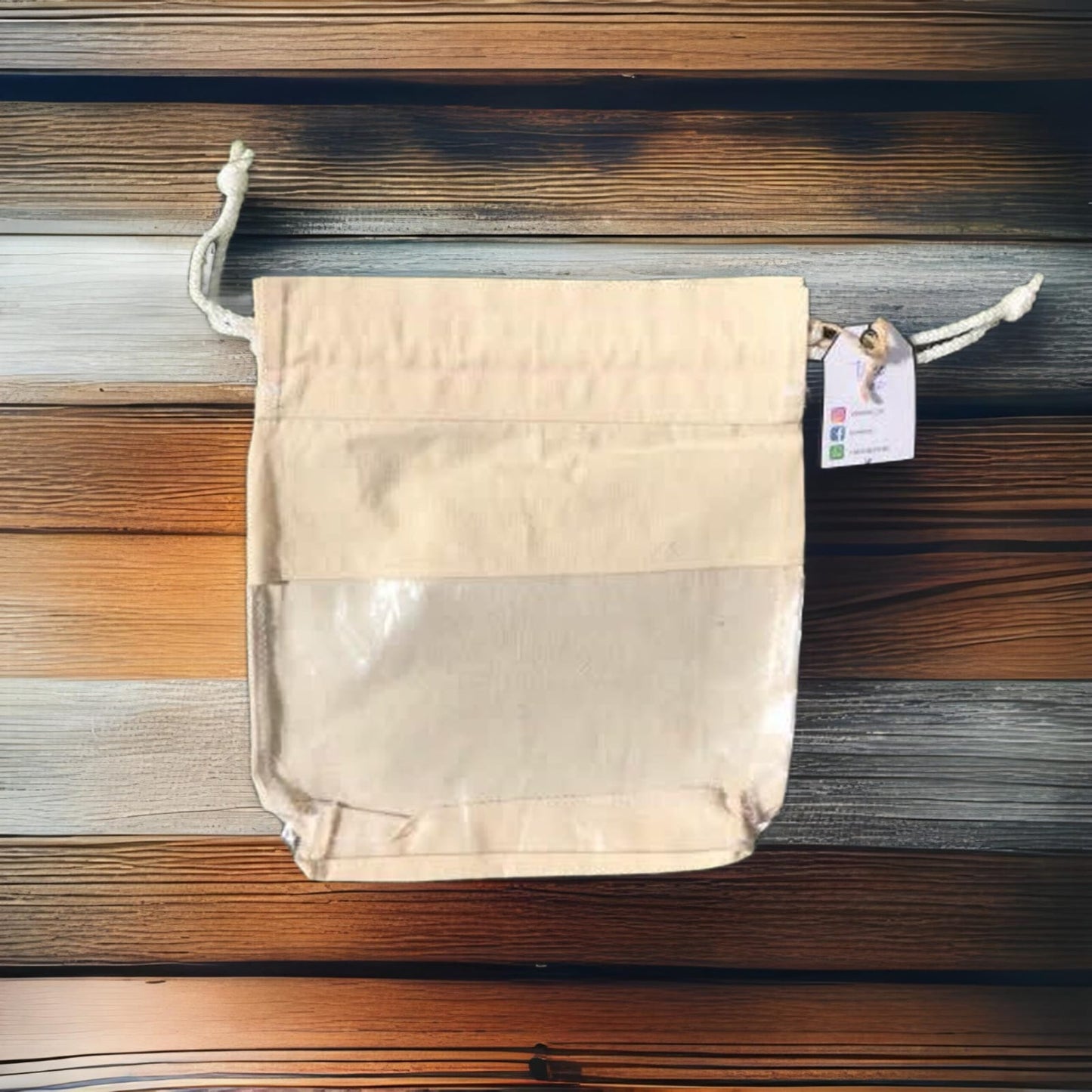Bolsa grande con ventana