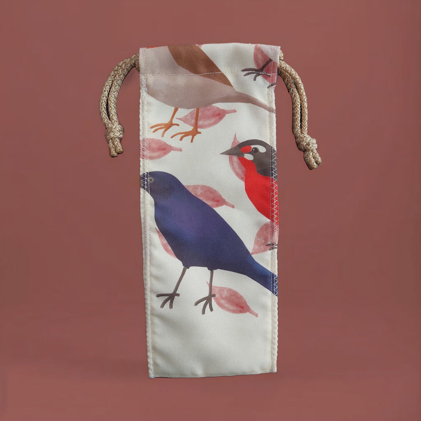 Bolsa larga de tela diseño