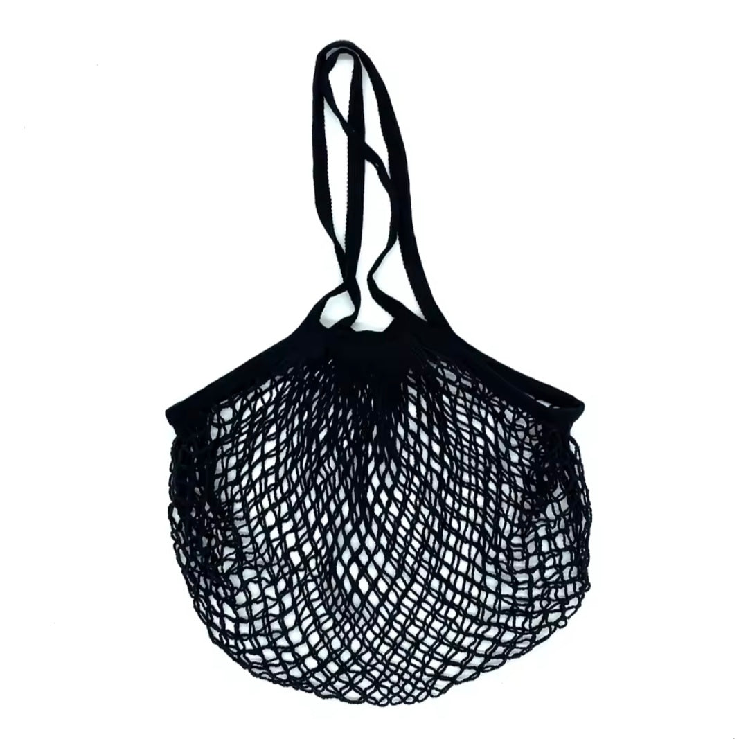 Bolsa De Malla De Algodón Reutilizable Para Compras