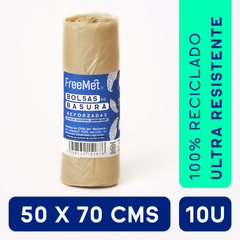 Bolsas de basura pequeñas - 100% recicladas 50x70cm