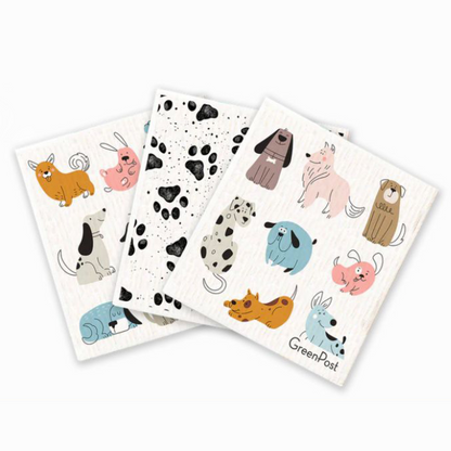 Pack paño esponja compostable absorbentes multiuso