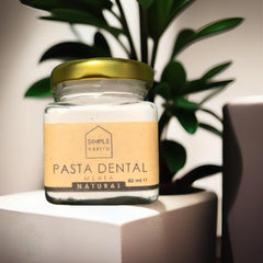 Pasta dental menta natural sin flúor 80ml
