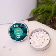 Limpiador de WC en cápsulas FreeMet 45gr. 90 cápsulas
