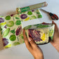 Tela encerada diseño verduras | Conserva tus alimentos sin plástico