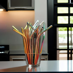 Bombilla reutilizable acero inoxidable