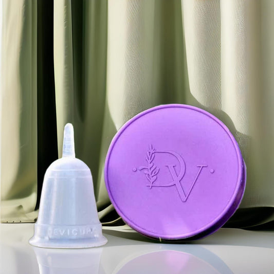 Copa menstrual + vaso esterilizador