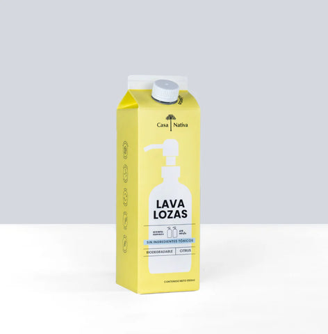 Lavaloza ultraconcentrado Citrus refill Casa Nativa 900ml