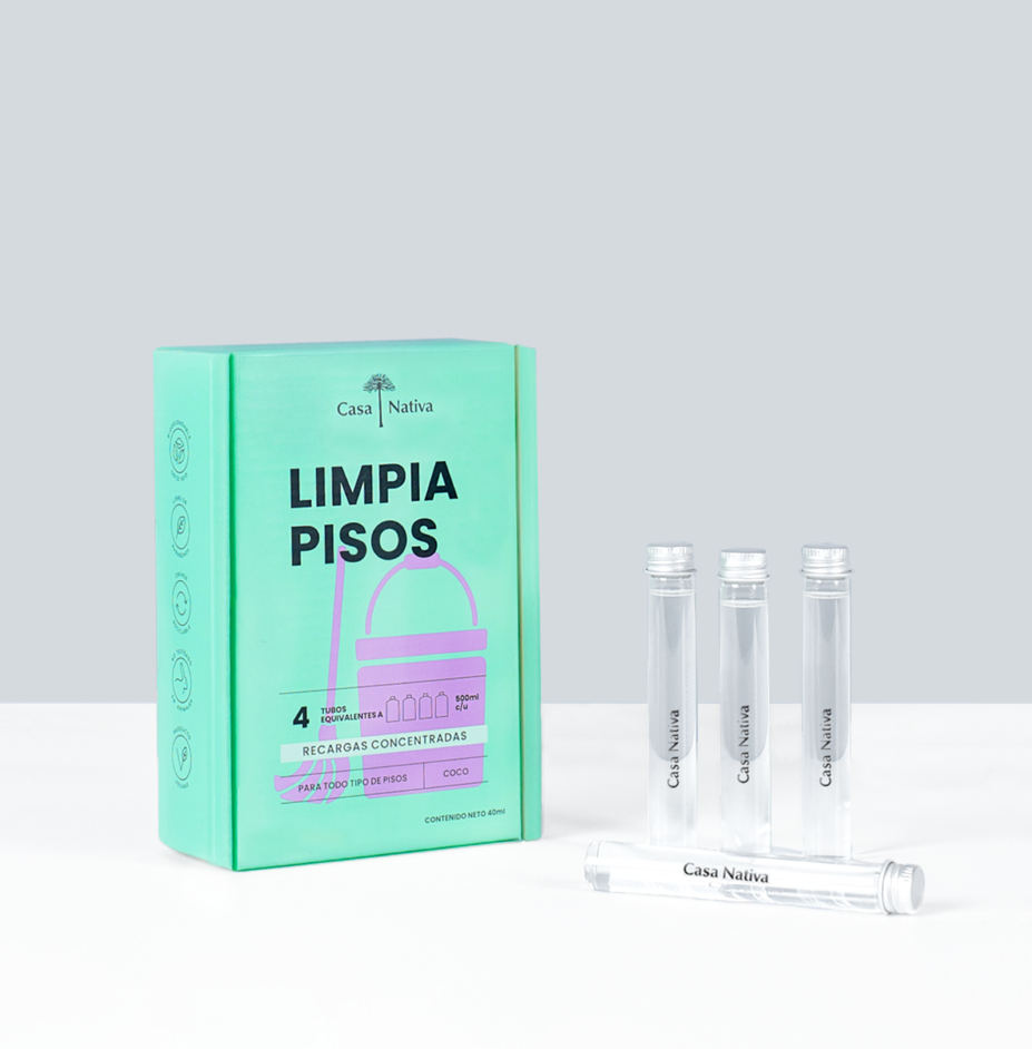 Limpiapisos 4 recargas Casa Nativa