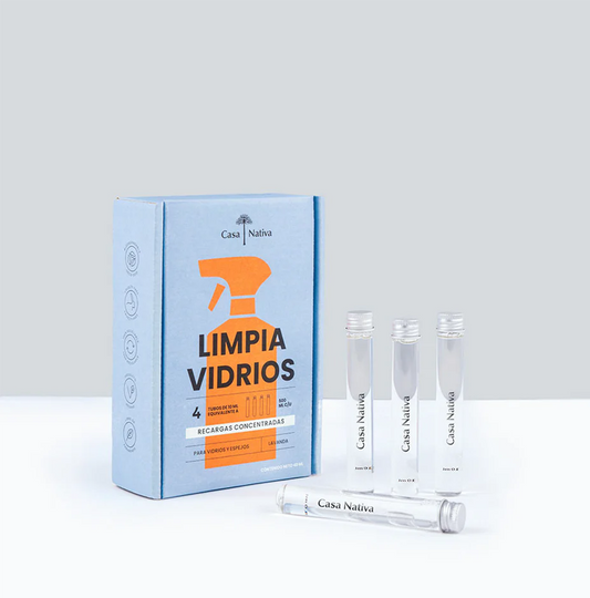 Limpiavidrios 4 recargas Casa Nativa