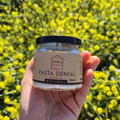 Pasta dental menta natural sin flúor 140ml