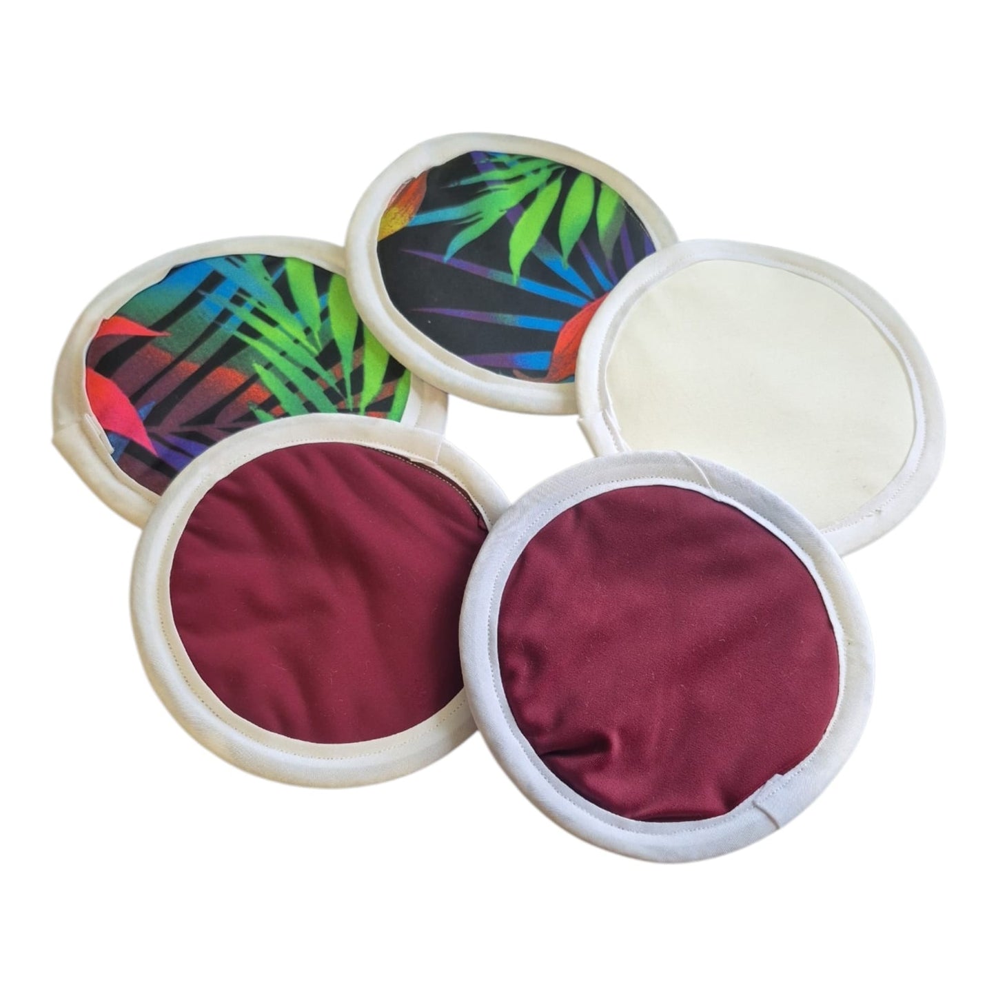 Protectores mamarios reutilizables - Pack 5 unidades