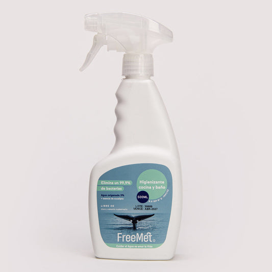 Higienizante natural cocina y baño FreeMet 500ml