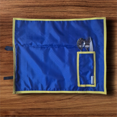 Individual de tela con Porta Cubiertos