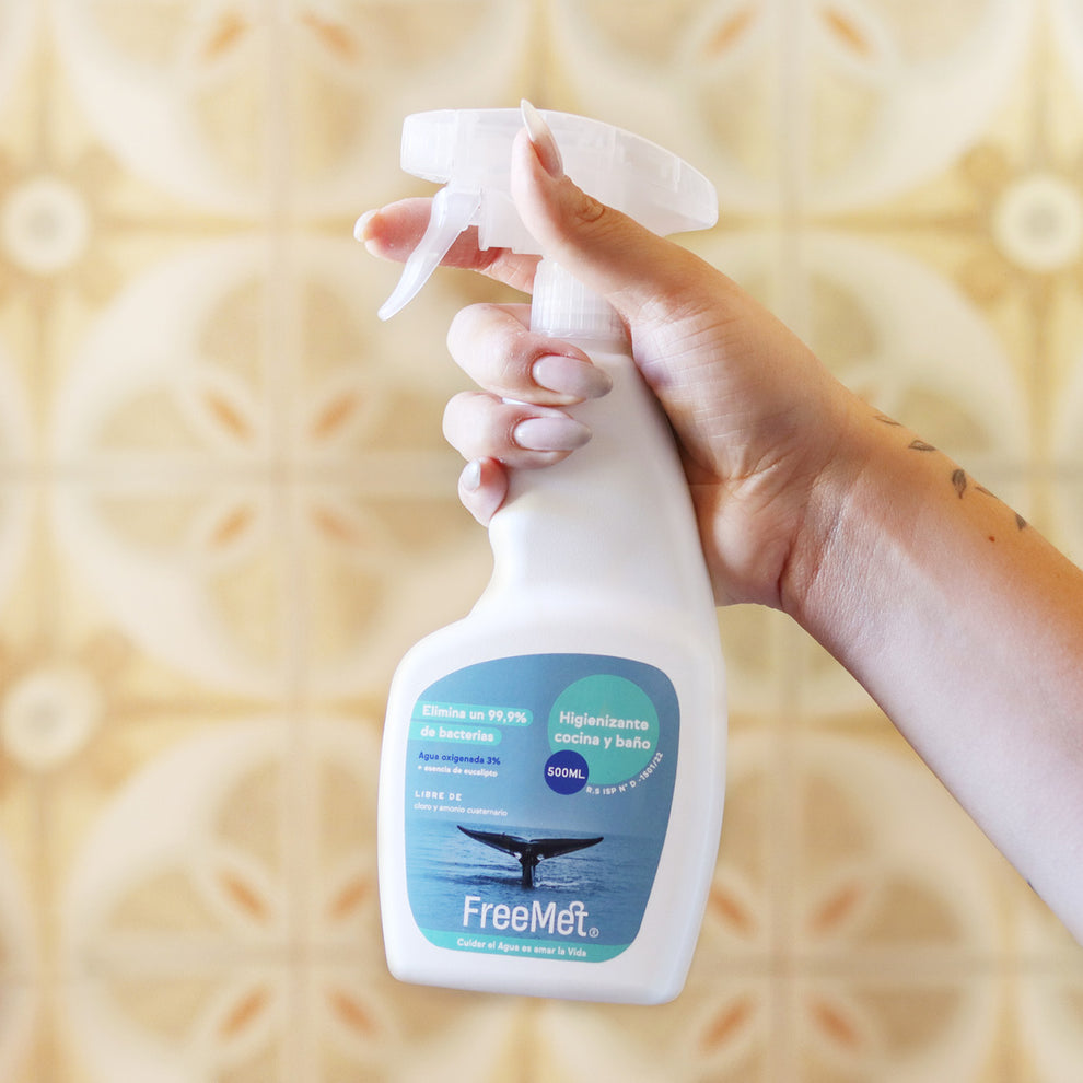 Higienizante natural cocina y baño FreeMet 500ml